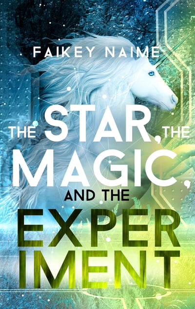 Image of Copy of "The Star, The Magic, and the Experiment" Pre-Made eBook Cover Design