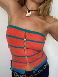 Image 1 of Eliza Stripe Orange