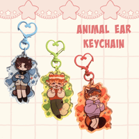 Dream Team Animal Keychains 