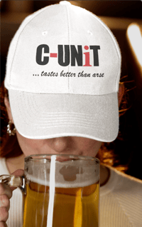 Image 4 of "C-UNiT ...tastes better than arse" Cap