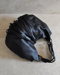 Image 2 of BLACK TASSEL BAG