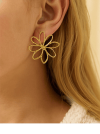 Image 2 of Fleur Earrings – Stainless Steel