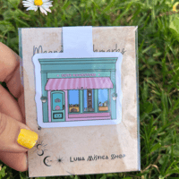 Image 4 of Marcapáginas tienda de libro cute