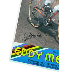 Image 4 of Advertising poster - Signed by the GOAT Eddy Merckx 