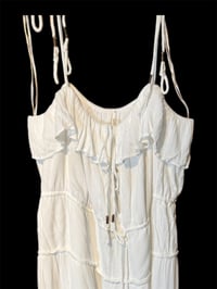 Image 2 of Anthropology - White  Oversized Maxi Dress