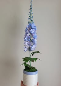 Image 3 of Handcrafted Paper Flower:  Delphinium