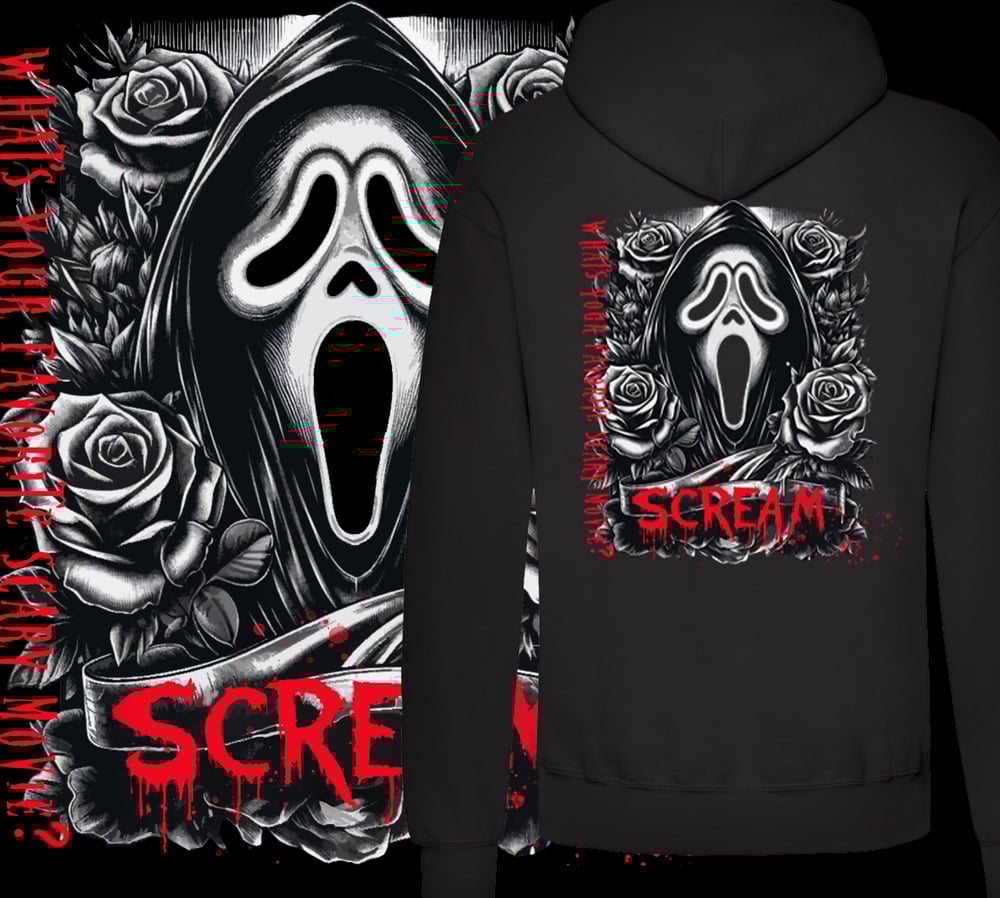 what's your favourtie scary zip Hoodie 