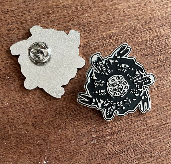 Image of Lord Frith enamel pin 