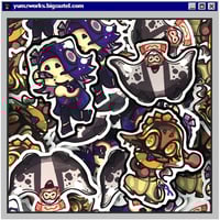Image 4 of Squid Idol 2.5" Vinyl Stickers