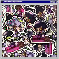 Image 2 of Squid Idol 2.5" Vinyl Stickers