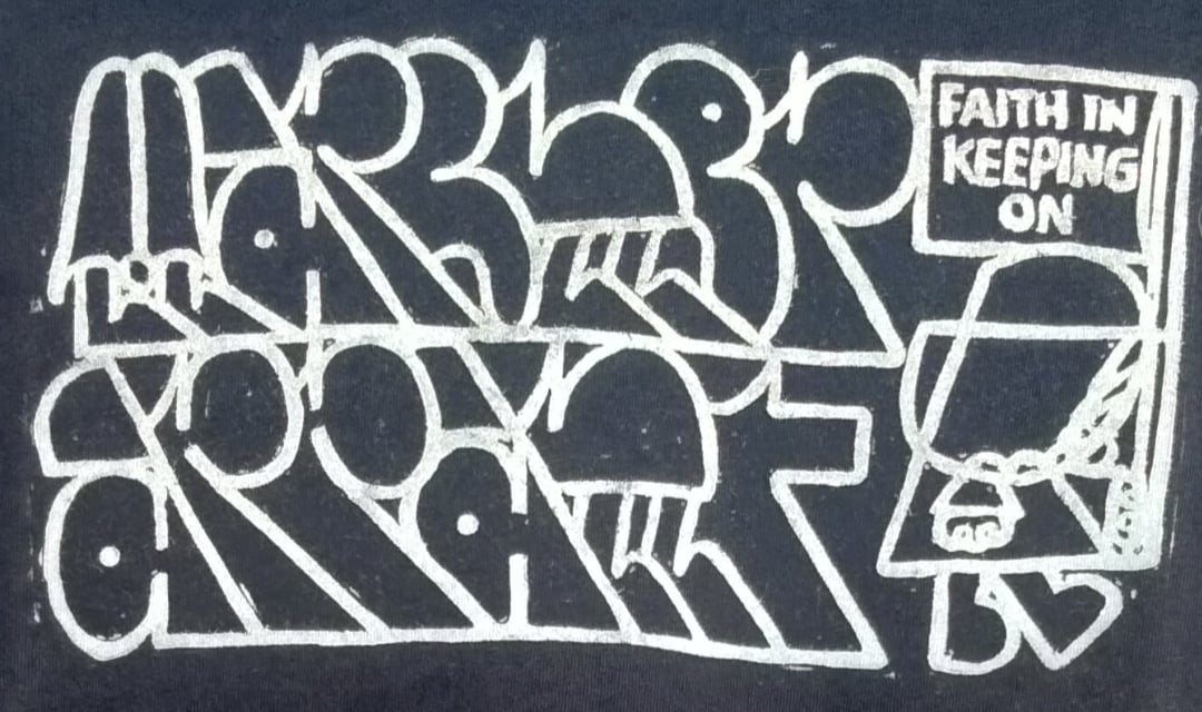 Image of 'Keep on' T-shirt preorder 