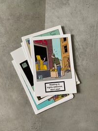 Image 2 of Joost Swarte: Reading Is Highly Addictive 