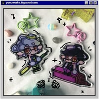 Squid Sis 2.5" Acrylic Charms