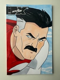 Image 1 of Omni-Man (Invincible) Sketch Cover Comic Book 1/1 - Original Art Animated Style