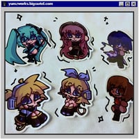 Image 1 of Virtual Singer Vol. 1 Vinyl Stickers