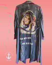 Image 3 of  ¥ unisex ¥ upCyclinG viLLaGe punK¥IbiZa ¥TrenChcoaT¥ festival