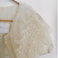 Image 3 of Embroidered Vintage Blouse