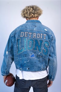 Image 1 of Detroit Lions Custom Jacket
