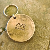Image 2 of KEYCHAINS-FLYING ANVIL CHERUB