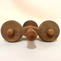 Image 5 of Ancien duo salière et poivrier en bois de buis – Fin XIXe  