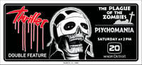 Thriller Double Feature Detroit 13" x 6"  Print