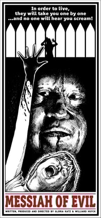 Messiah of Evil 6" x 13"  Print
