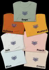 Image 4 of Floral embroided T-shirt