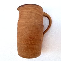 Image 6 of Ancien pichet cruche à eau en terre cuite 1950 - 1960 grès brutaliste