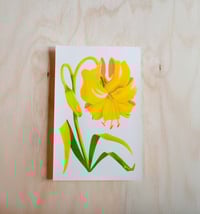Image 1 of Superbloom Lily Risograph Print