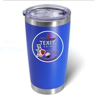 Image 2 of Stainless Steel UV Ink Printed Tumbler w/ "Don't Be Left Behind"