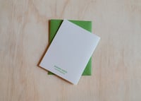 Image 2 of Funky Flower Risograph Greeting Card