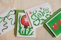 Image 4 of Funky Flower Risograph Greeting Card