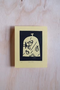 Bug Jar Linocut Print