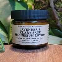 Image 1 of Lavender & Clary Sage Magnesium Lotion w/MSM