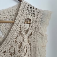 Image 4 of Sleeveless Crochet Top
