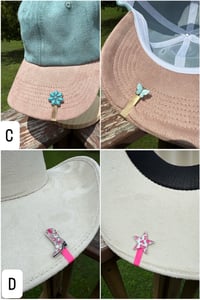 Image 4 of One of a Kind Hat Clips