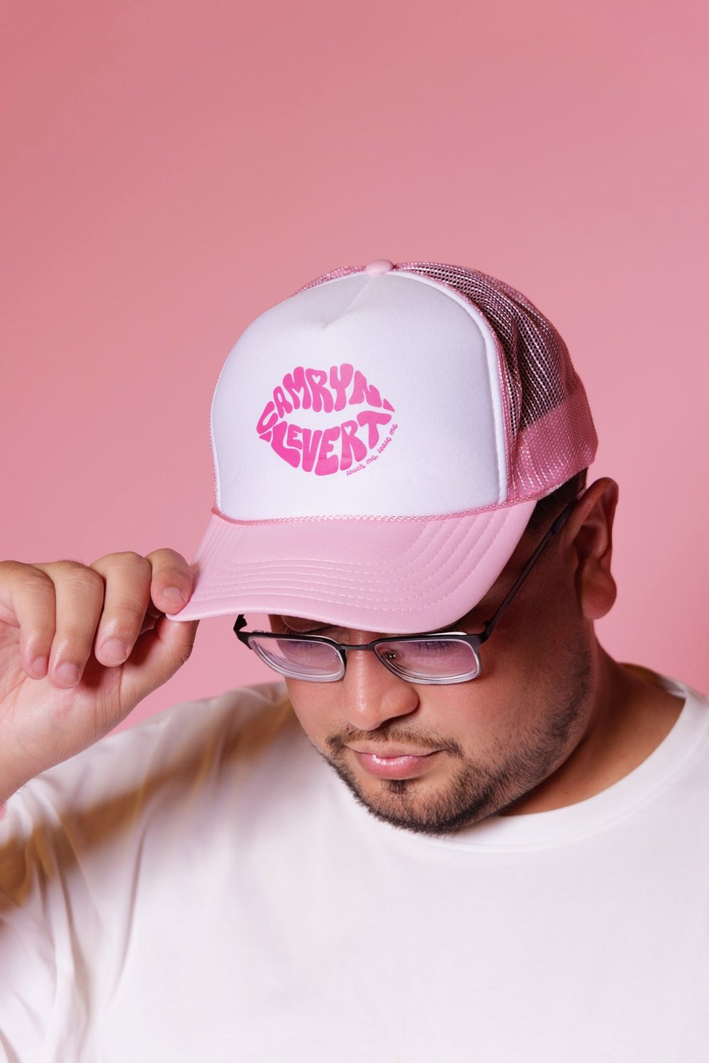 Image of Kiss My Lips Trucker Hat 