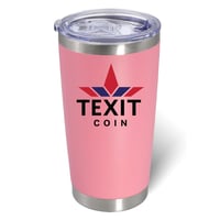 Image 3 of Texit Coin Standard Logo UV Printed 20oz Stainless Steel Tumbler