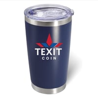 Image 4 of Texit Coin Standard Logo UV Printed 20oz Stainless Steel Tumbler