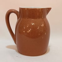 Image 3 of Pichet cruche à eau forme Digoin en grès vernissé vintage 1960 1970