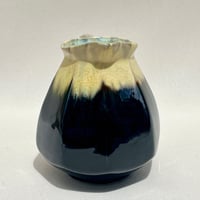 Image 5 of Petit pichet ALPHO en grès flammé vintage 1930 1940 cruche à eau