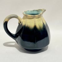 Image 1 of Petit pichet ALPHO en grès flammé vintage 1930 1940 cruche à eau