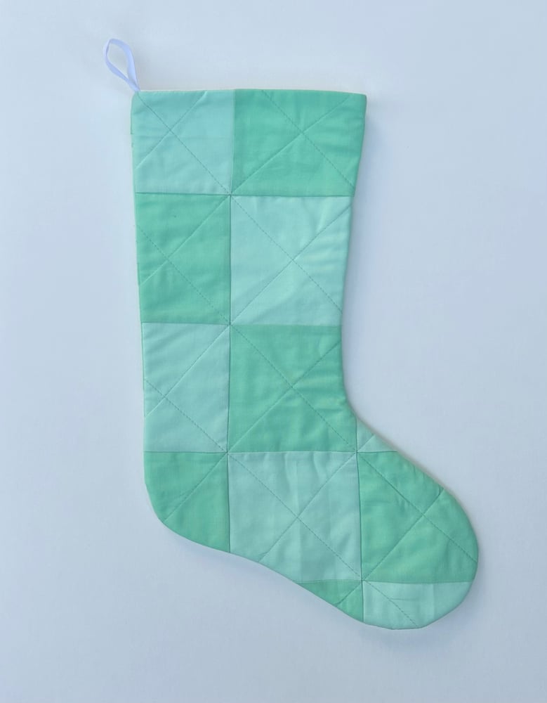 Image of Checkered Quilted Stocking