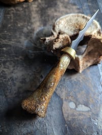 Image 5 of INCANTATION pocket Ritual Bone Knife