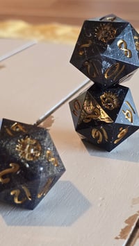 Image 1 of Marbled oversized d20