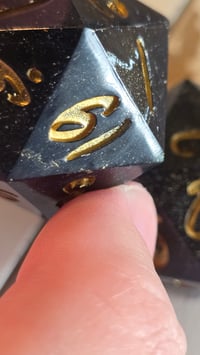 Image 4 of Marbled oversized d20