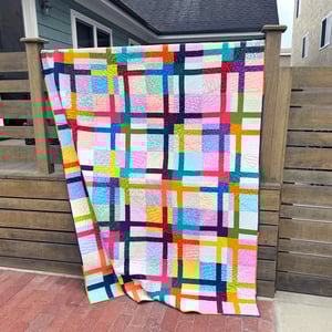 Bling Quilt Kit Twin Size - Dazzle Dots Fabric + Pattern