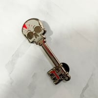 Image 1 of Access Key Enamel Pin  2.25"