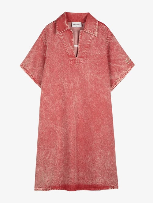 Image of 3-Vestido corto tipo polo