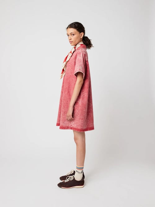Image of 3-Vestido corto tipo polo